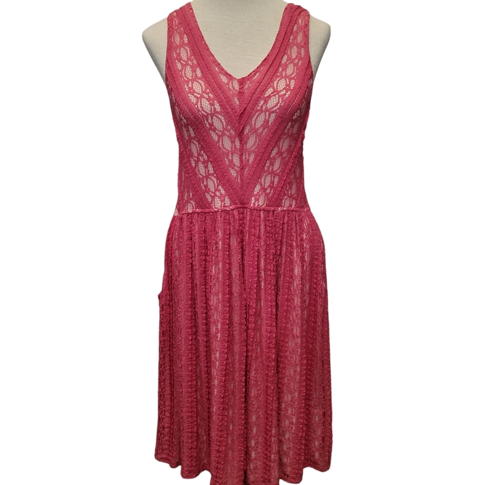 Sweet Sinammon Lace Dress Size-Medium NWT